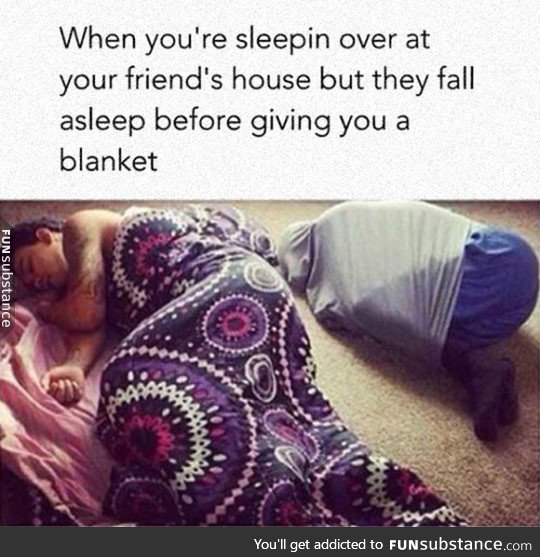 Sleeping Over At Your Friend's House