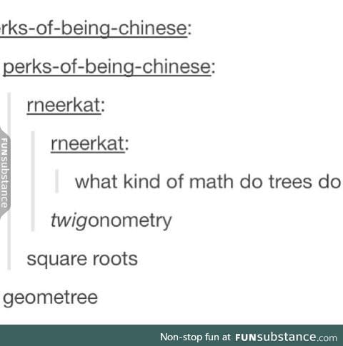 Tree math