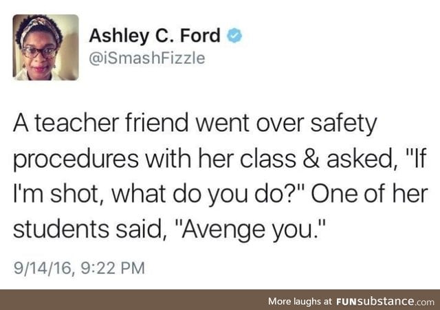 avENGE ME MY STUDENT