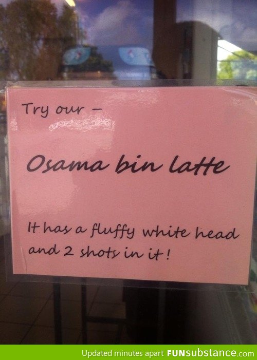 Osama Bin Latte