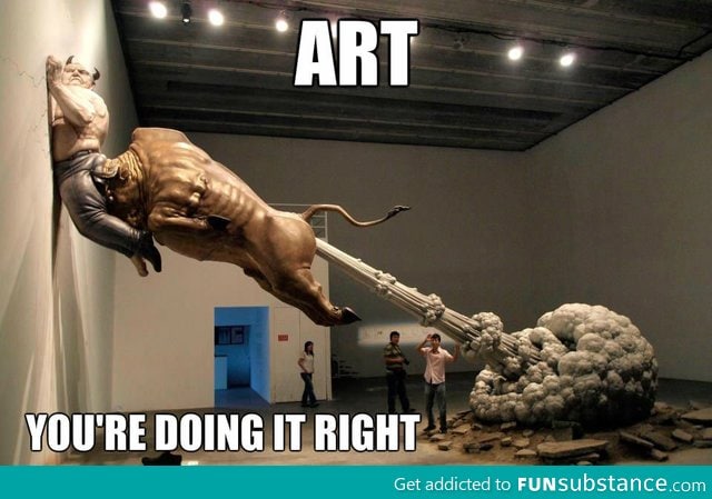 Art should be more like this