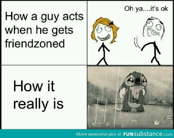 When friendzoned