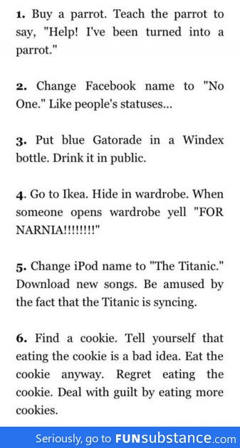 Things to do