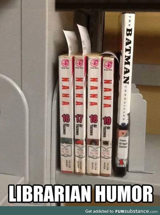 When librarians get bored