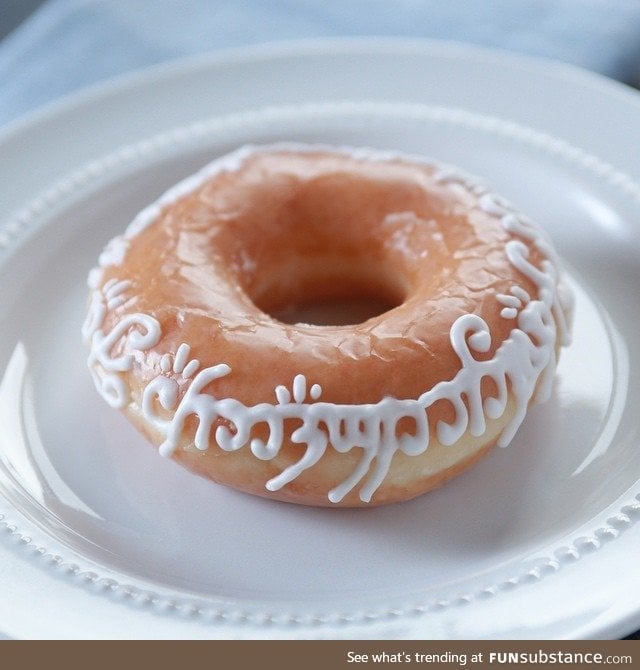 Elvish donut