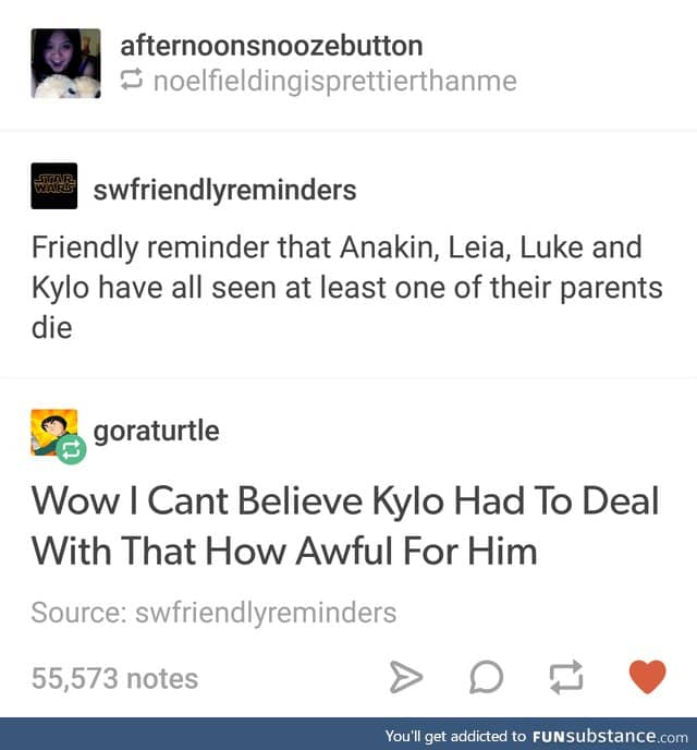 Kylo is a tragic character uwu