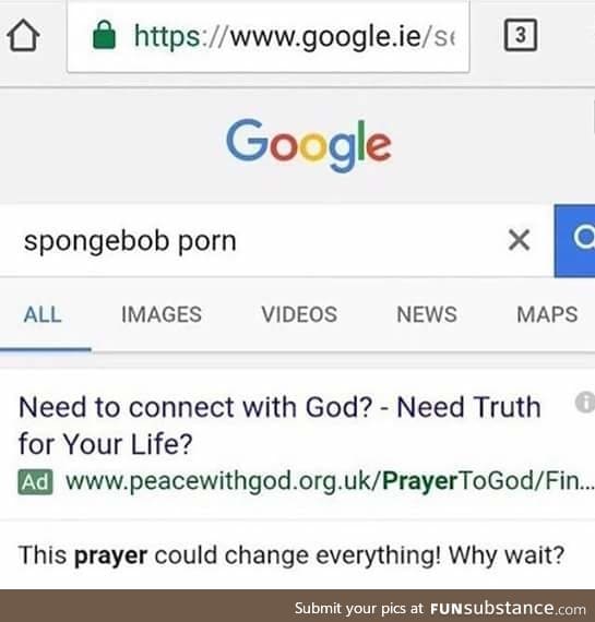 Even Google thinks they need Jesus