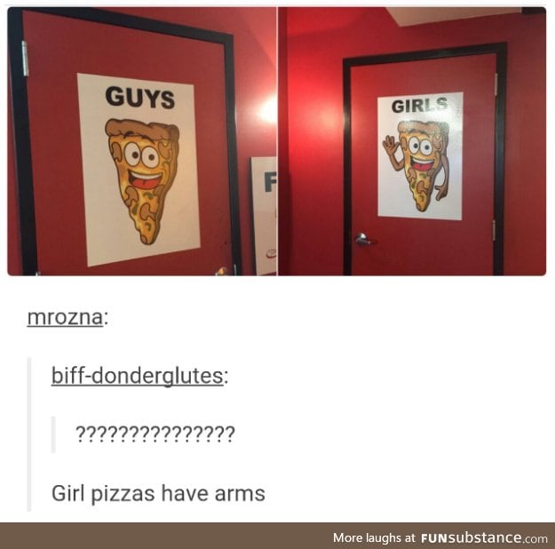 #realpizzashavearms