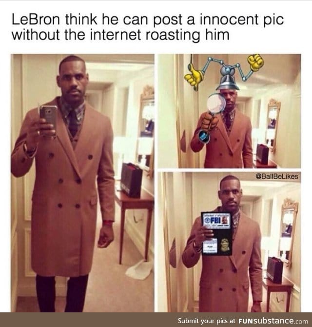 Poor lebron