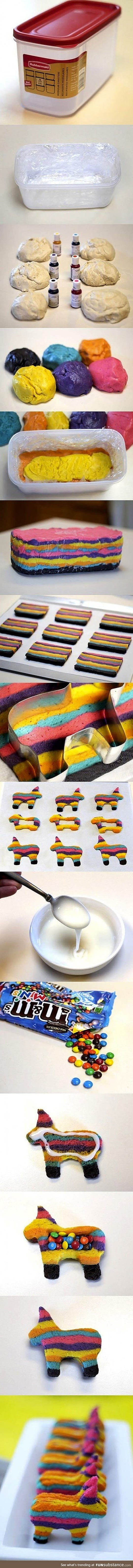 Love These Awesome Piñata Cookies