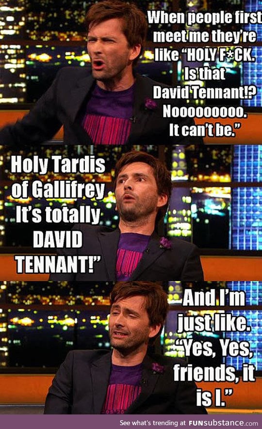 Is it david tennant?