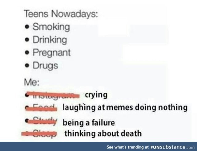 Teens now