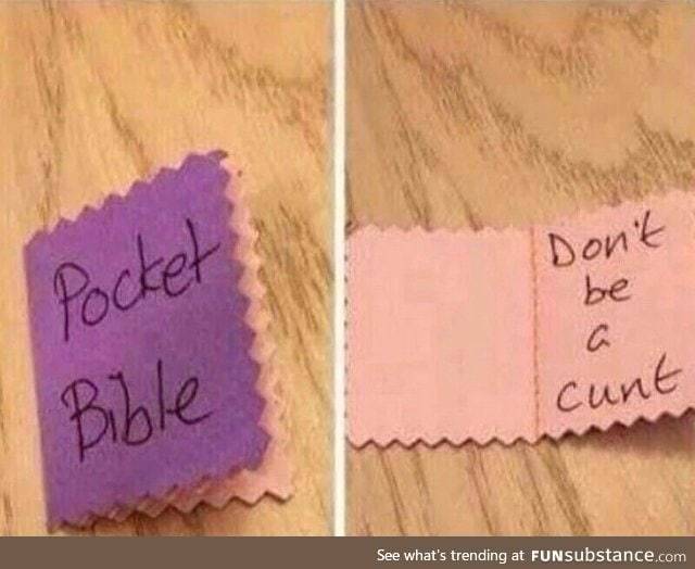 Pocket bible