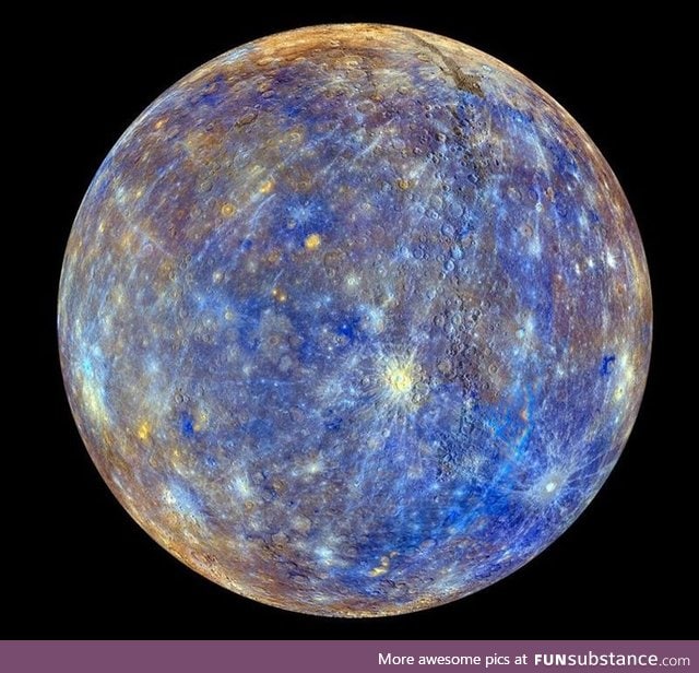 The clearest photo of Mercury ever taken