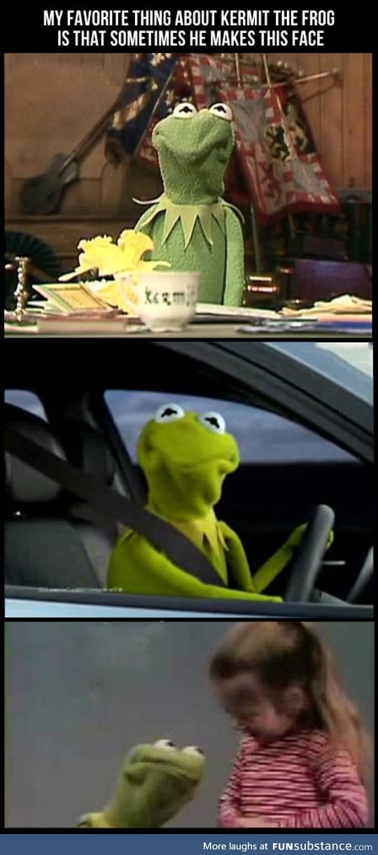 Favorite thing about kermit