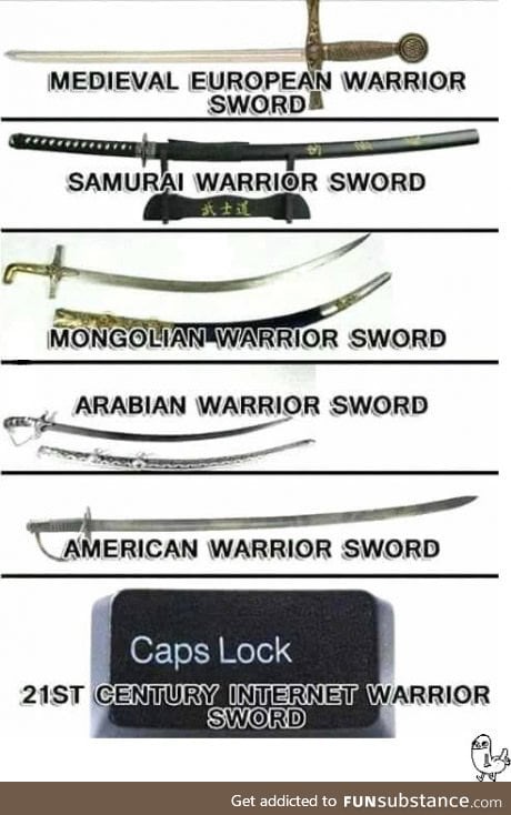 Warrior sword