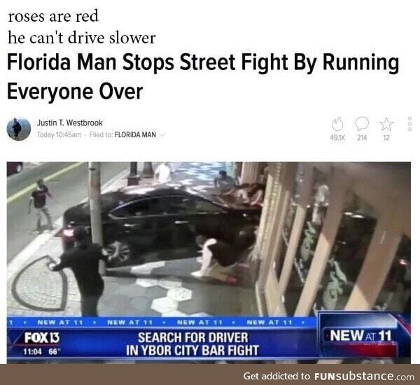 Gotta love Florida man