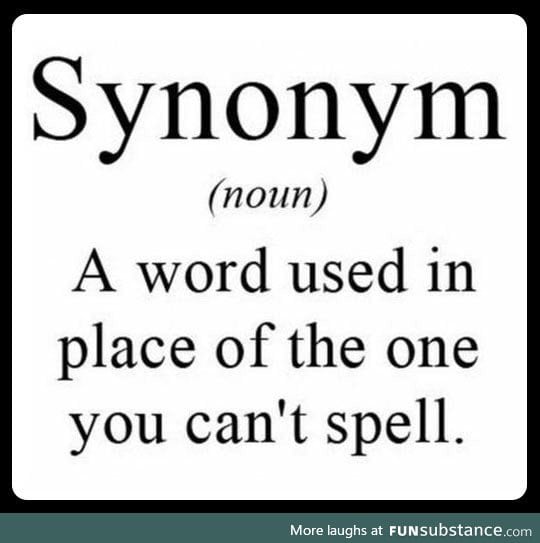 Synonym definition