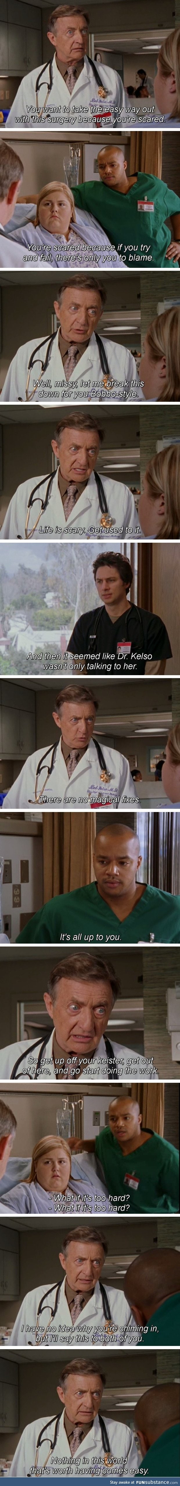 Dr. Kelso´s Wisdom Scrubs S04E19