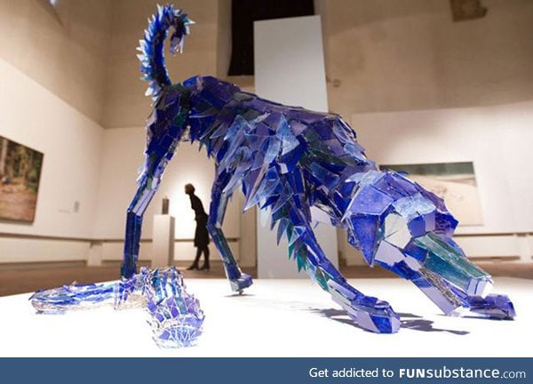 Glass Shard Sculpture