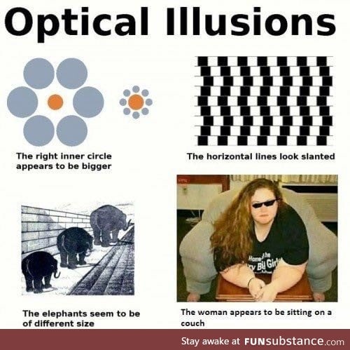 Optical illusions