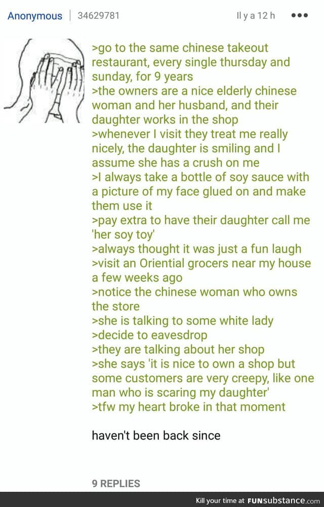 Robot likes chinese food