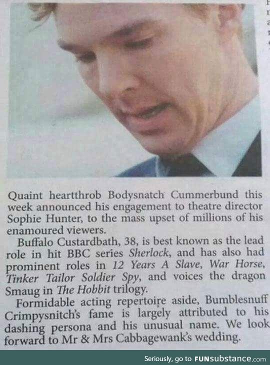 Bentdick Cucumberfetch