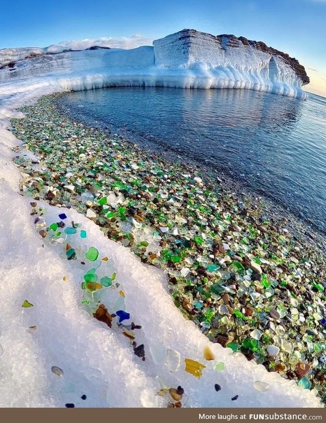 Ussuri bay, russia