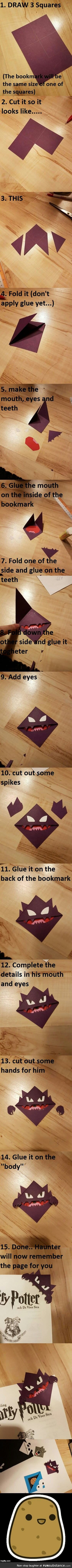 Haunter bookmark tutorial