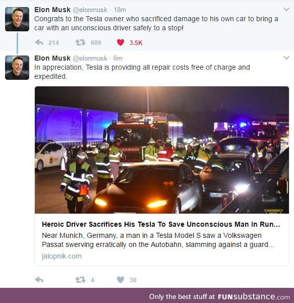 Why I like Elon Musk