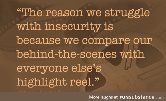 Why we struggle with insecurity