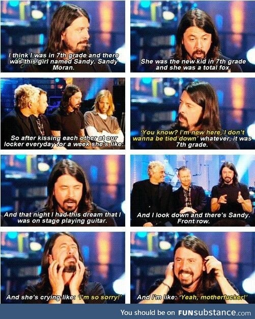 Dave Grohl being savage