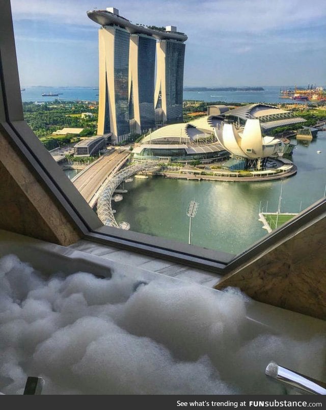 Bathtub view