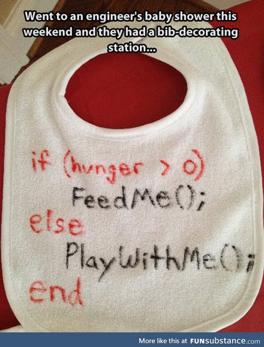 When engineers have babies