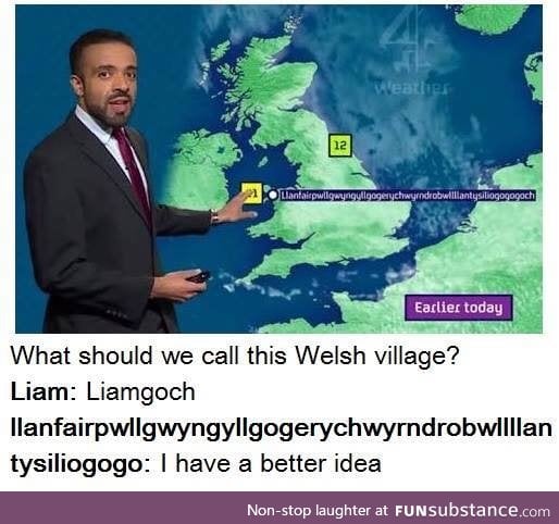 The Welsh language is insane