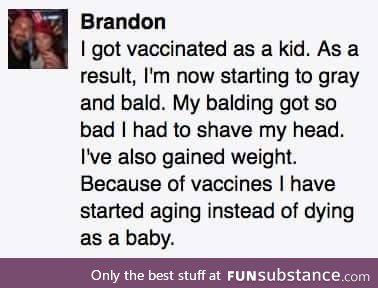 Effect of vaccnation