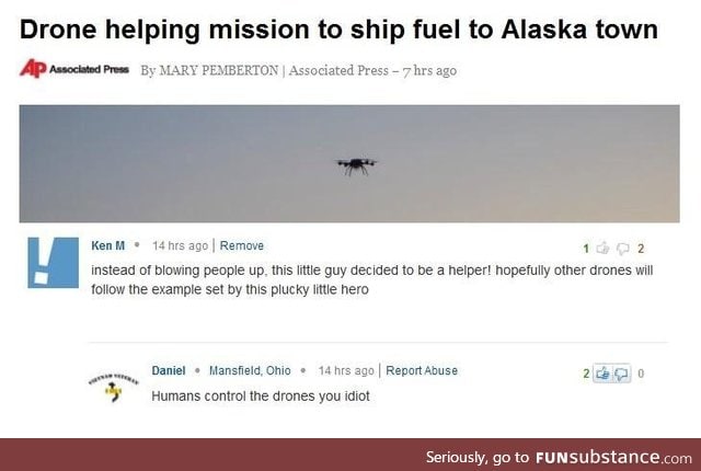 Ken M on drones