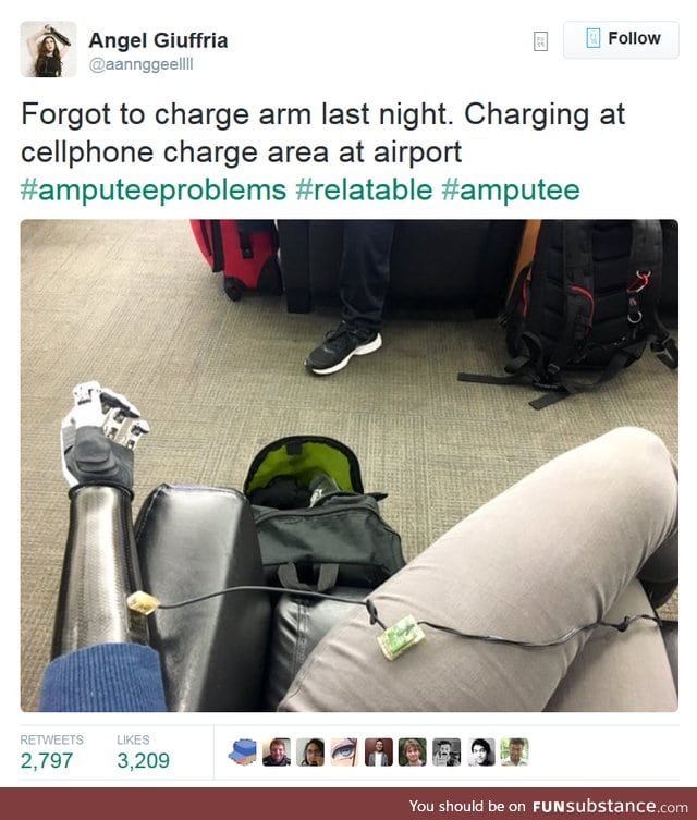 #amputeeproblems