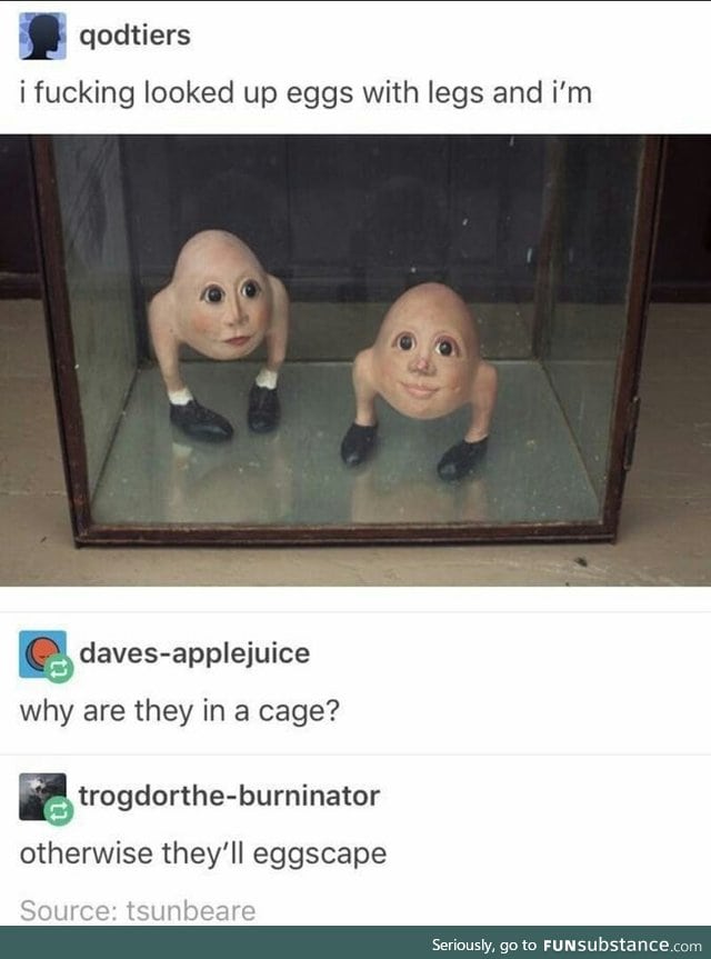 I'm eggstatic