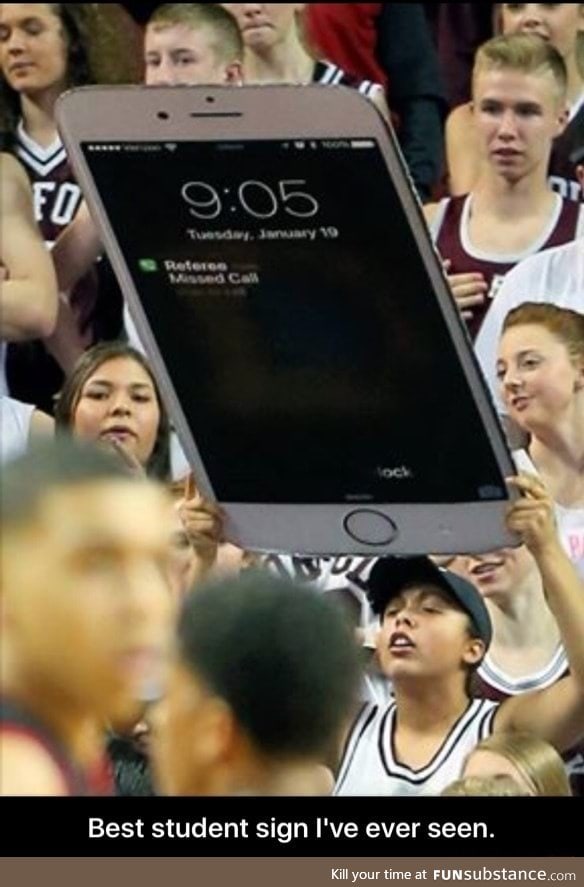 Best sign at a soccer game