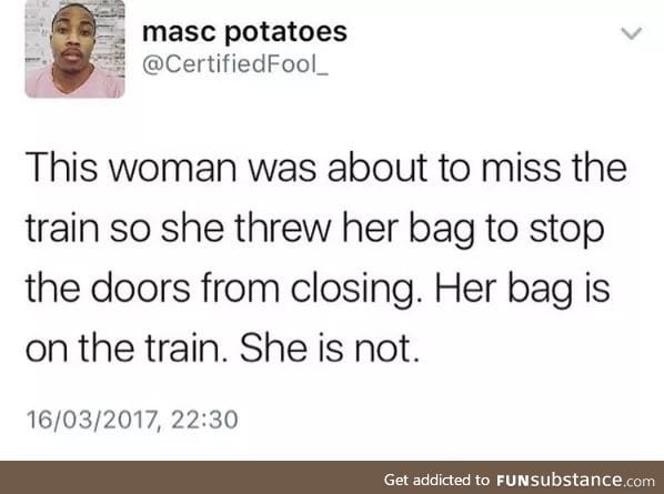 I hope she got it back