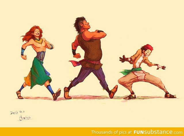 If Simba, Pumbaa and Timon were humans