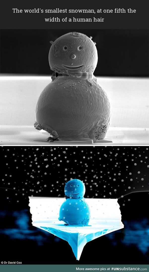 The atomic snowman