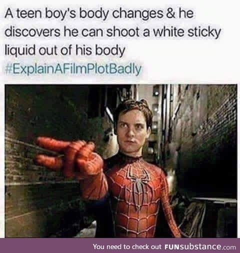 Badly explained spider man plot