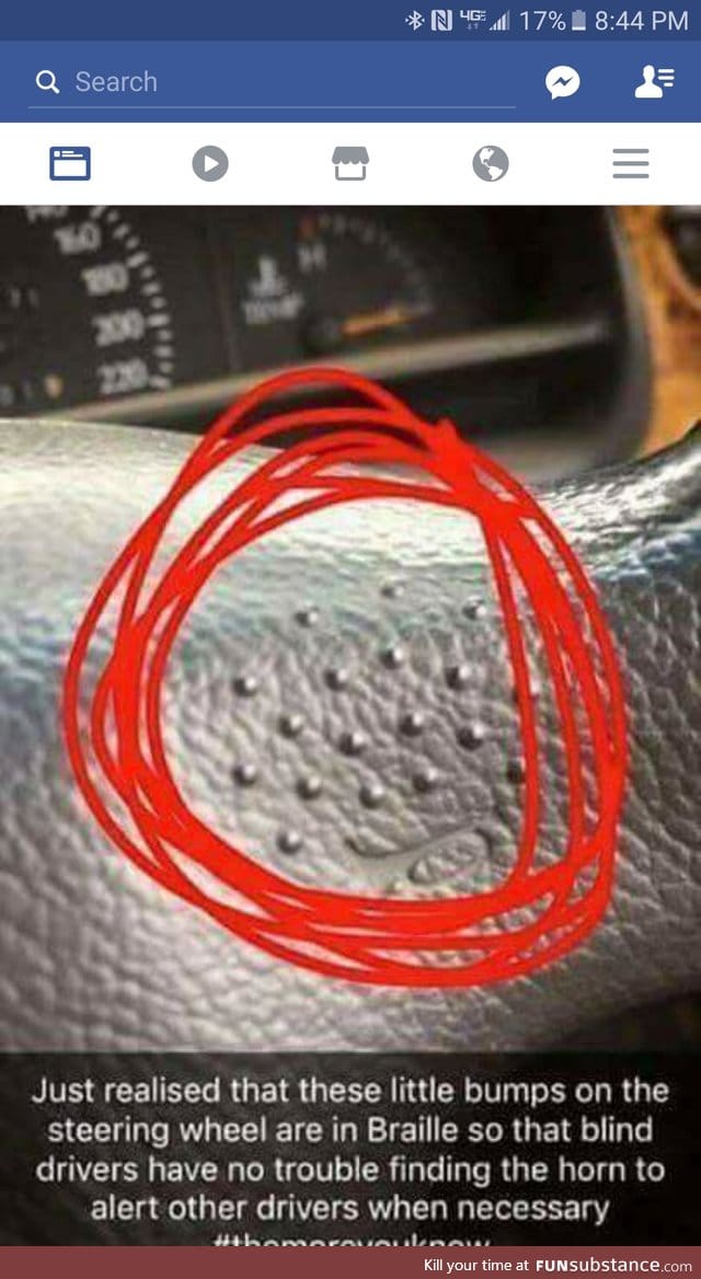 Braille for drivers