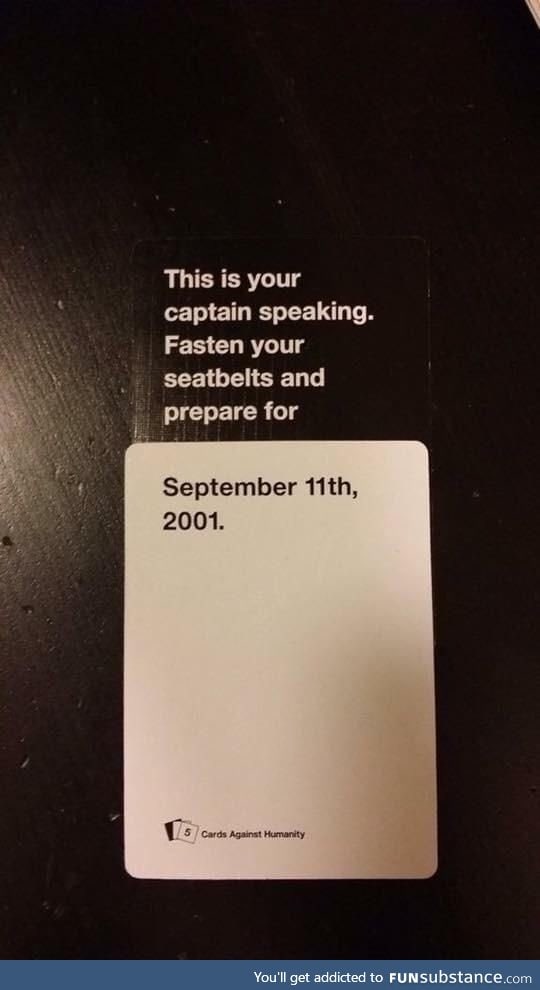 Cards against humanity