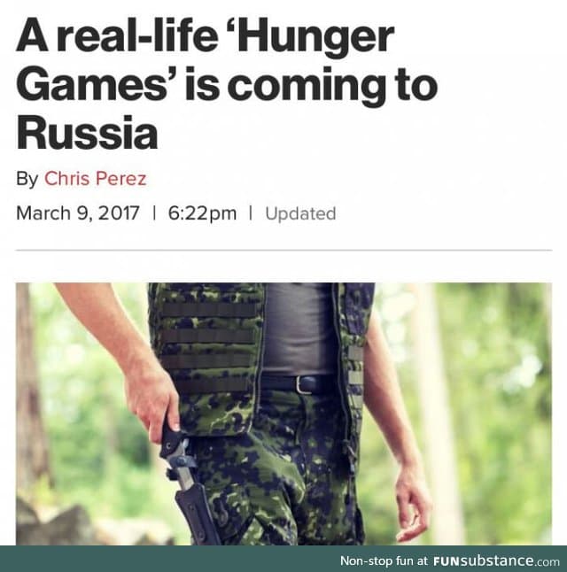 Hunger Games in Russia