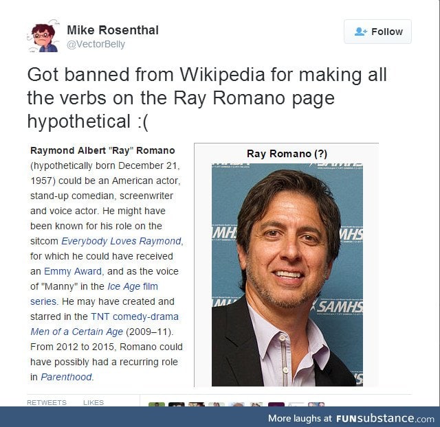 Wikipedia prank