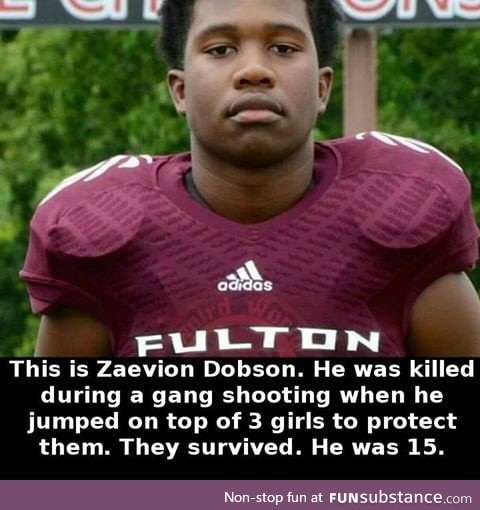 True hero died protecting 3 girls