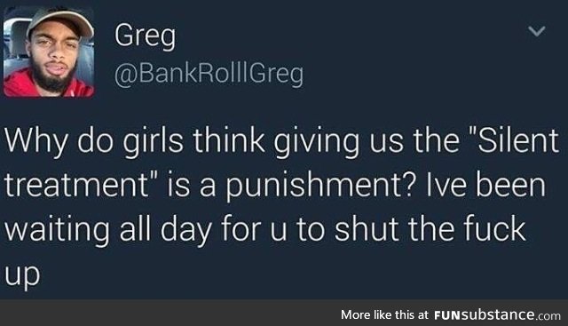 Damn Greg, calm down